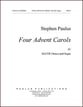 Four Advent Carols SSATB Choral Score cover